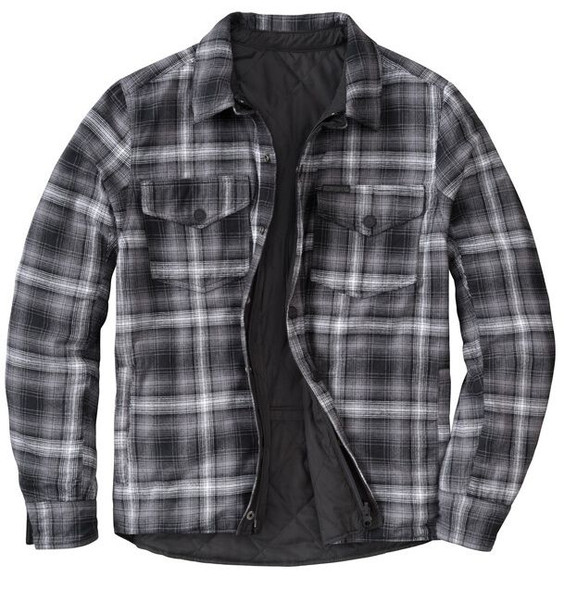Black/Plaid Grey